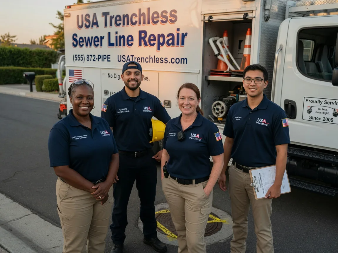 Sewer Line Repair company in Tussy, OK